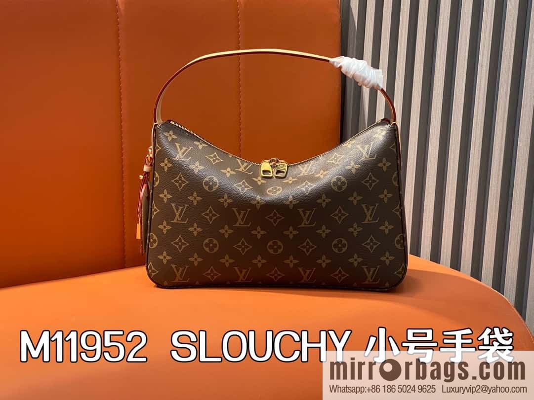 [Boutique‑grade] M11952 presbyopia, shopping bag, armpit bag series SLOUCHY small handbag