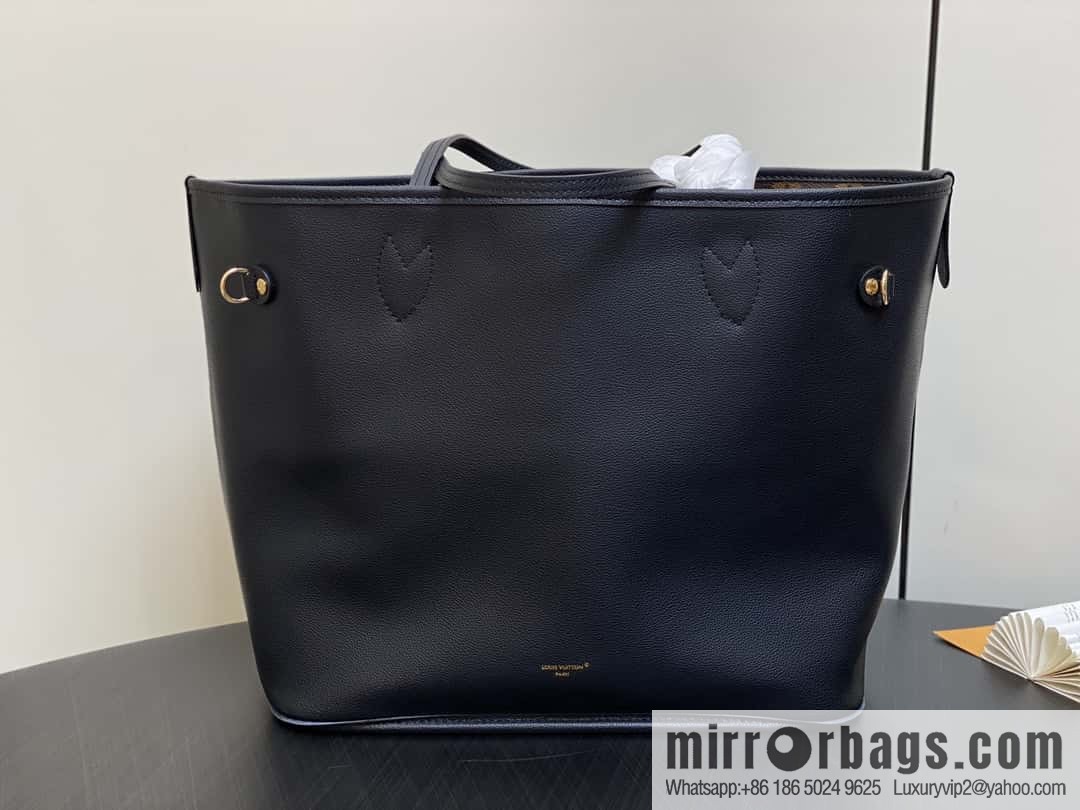 [Boutique‑grade] M11946 presbyopia/black, shopping bag series Neverfull MM handbag M12061 brown
