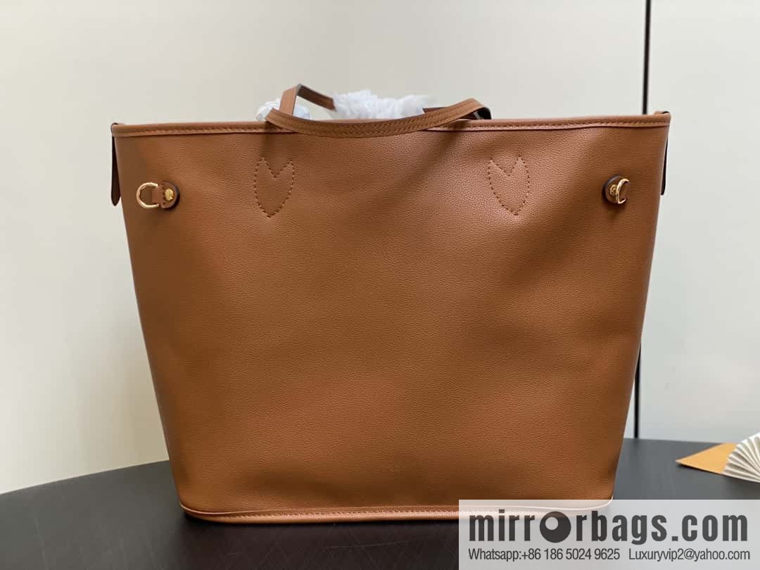[Boutique‑grade] M11946 presbyopia/black, shopping bag series Neverfull MM handbag M12061 brown