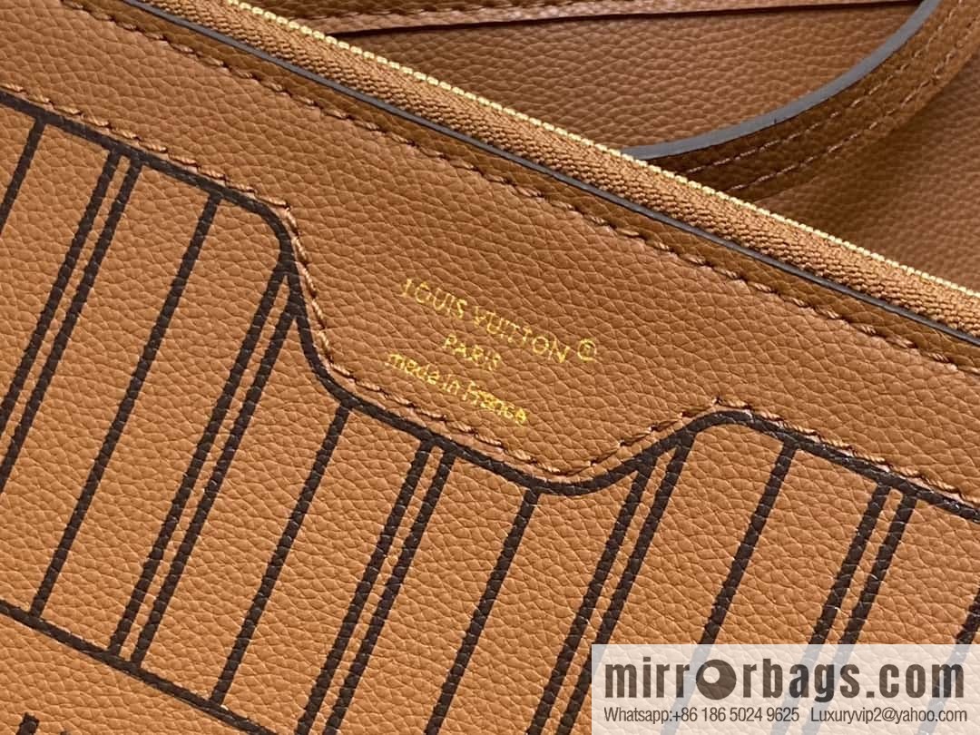 [Boutique‑grade] M11946 presbyopia/black, shopping bag series Neverfull MM handbag M12061 brown
