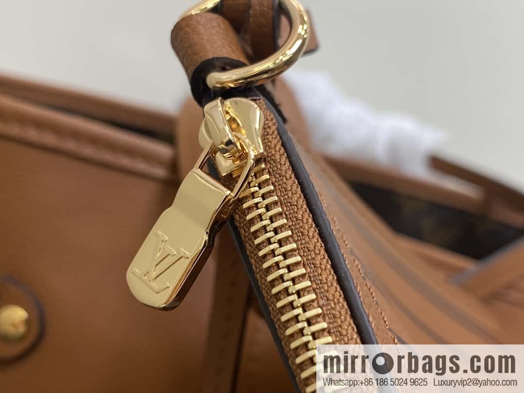 [Boutique‑grade] M11946 presbyopia/black, shopping bag series Neverfull MM handbag M12061 brown