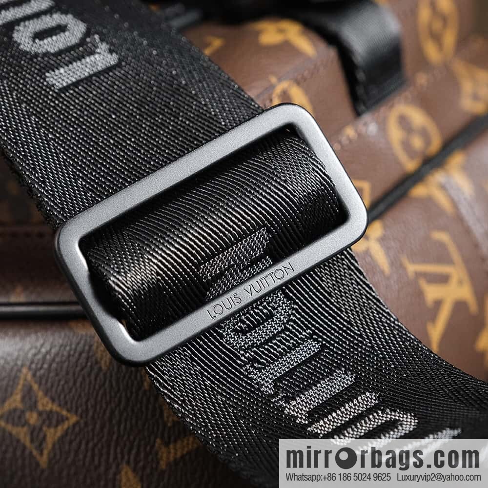 LV πππππ chip rhombus code messenger bag series #M