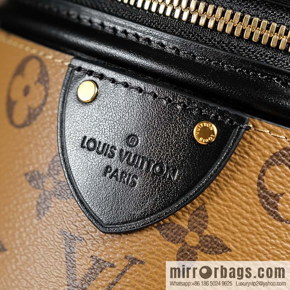 LV ππππππ chip diamond beating code rice bucket bag series #M