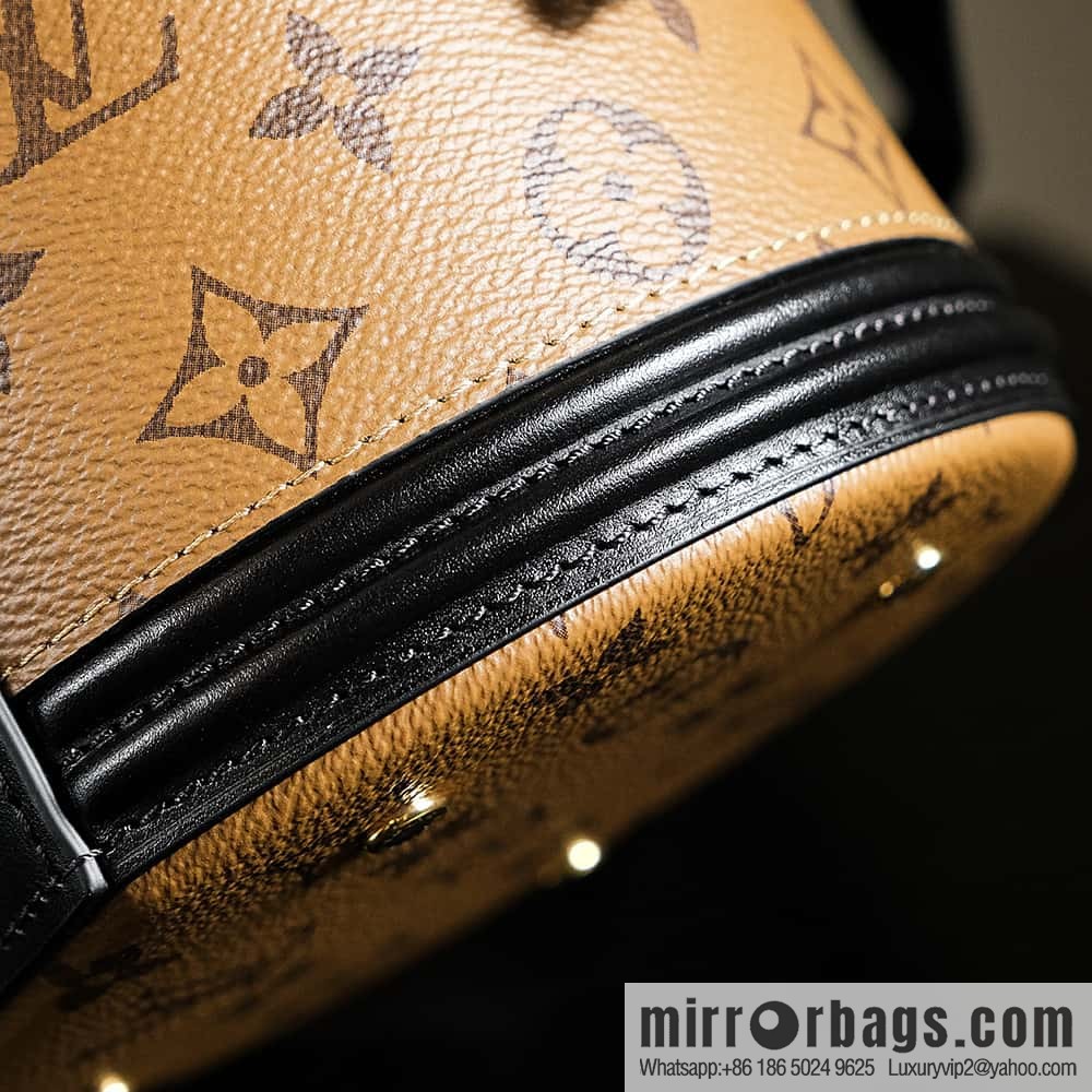 LV ππππππ chip diamond beating code rice bucket bag series #M