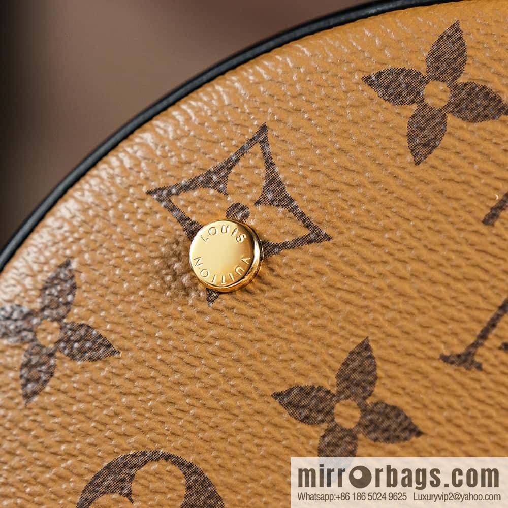 LV ππππππ chip diamond beating code rice bucket bag series #M