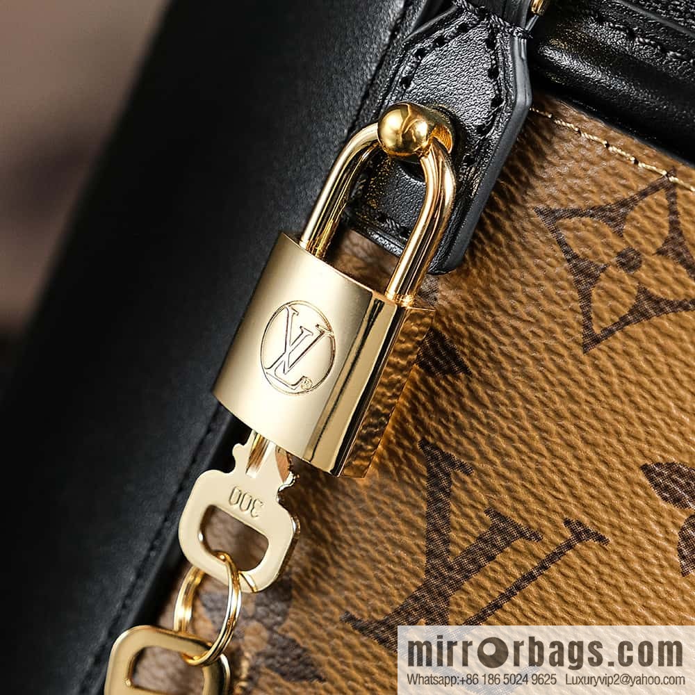 LV ππππππ chip diamond beating code rice bucket bag series #M