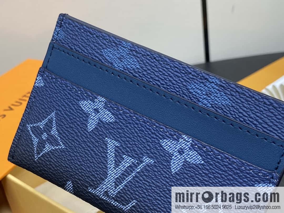 [Boutique‑grade] M11550 blue, card bag wallet series, card clip
