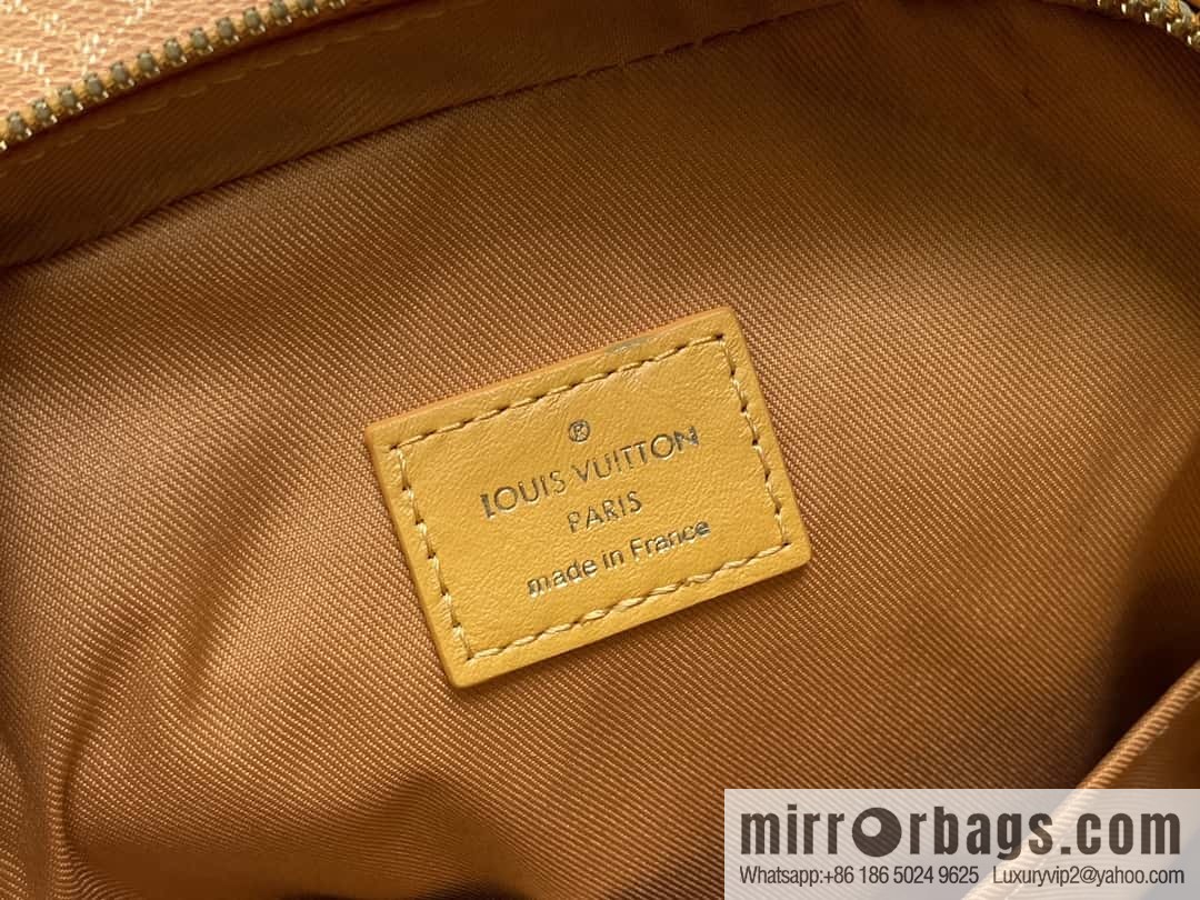 [Boutique‑grade] M12869 yellow (silk screen) men's bag breast bag series Avenue Slingbag NM handbag