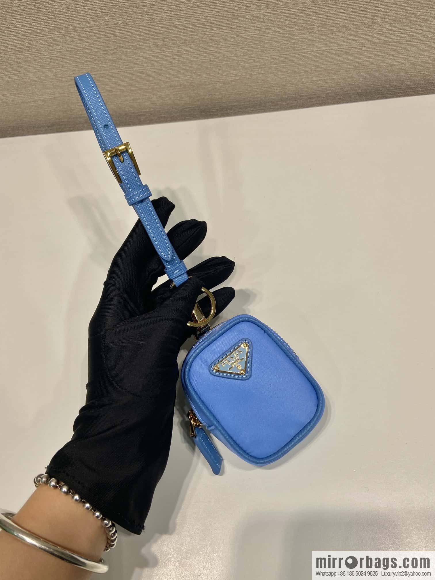 PRADA 🎉 Mini Bag 🎉 1TT200 New 🎉🎉 Blue