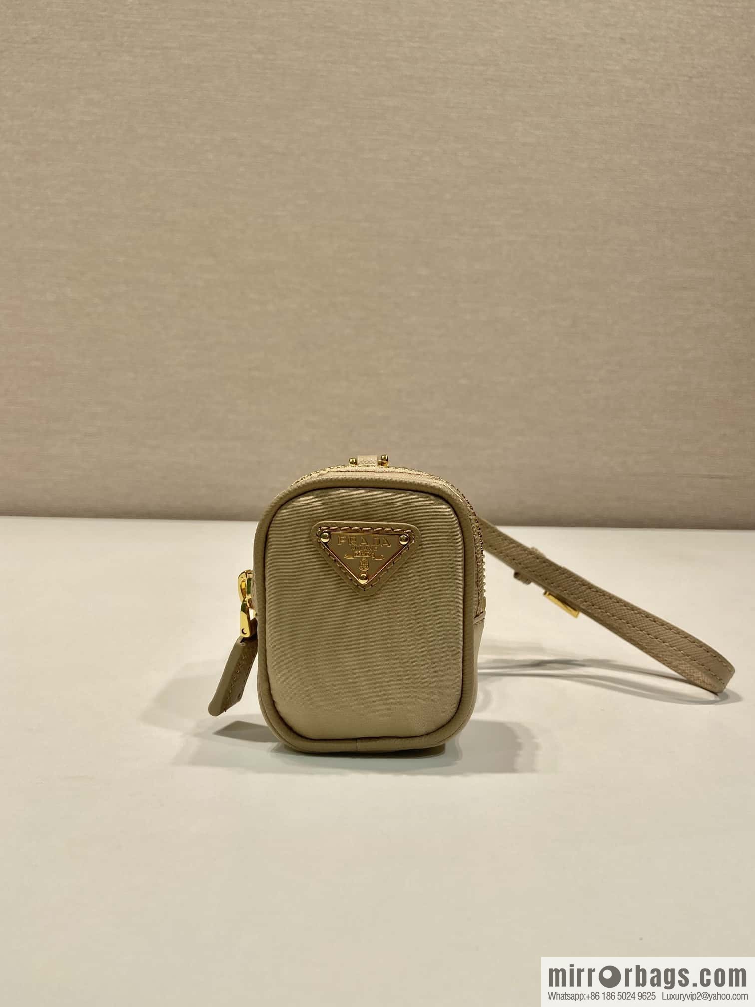 PRADA 🎉 Mini Bag 🎉 1TT200 New 🎉🎉 apricot