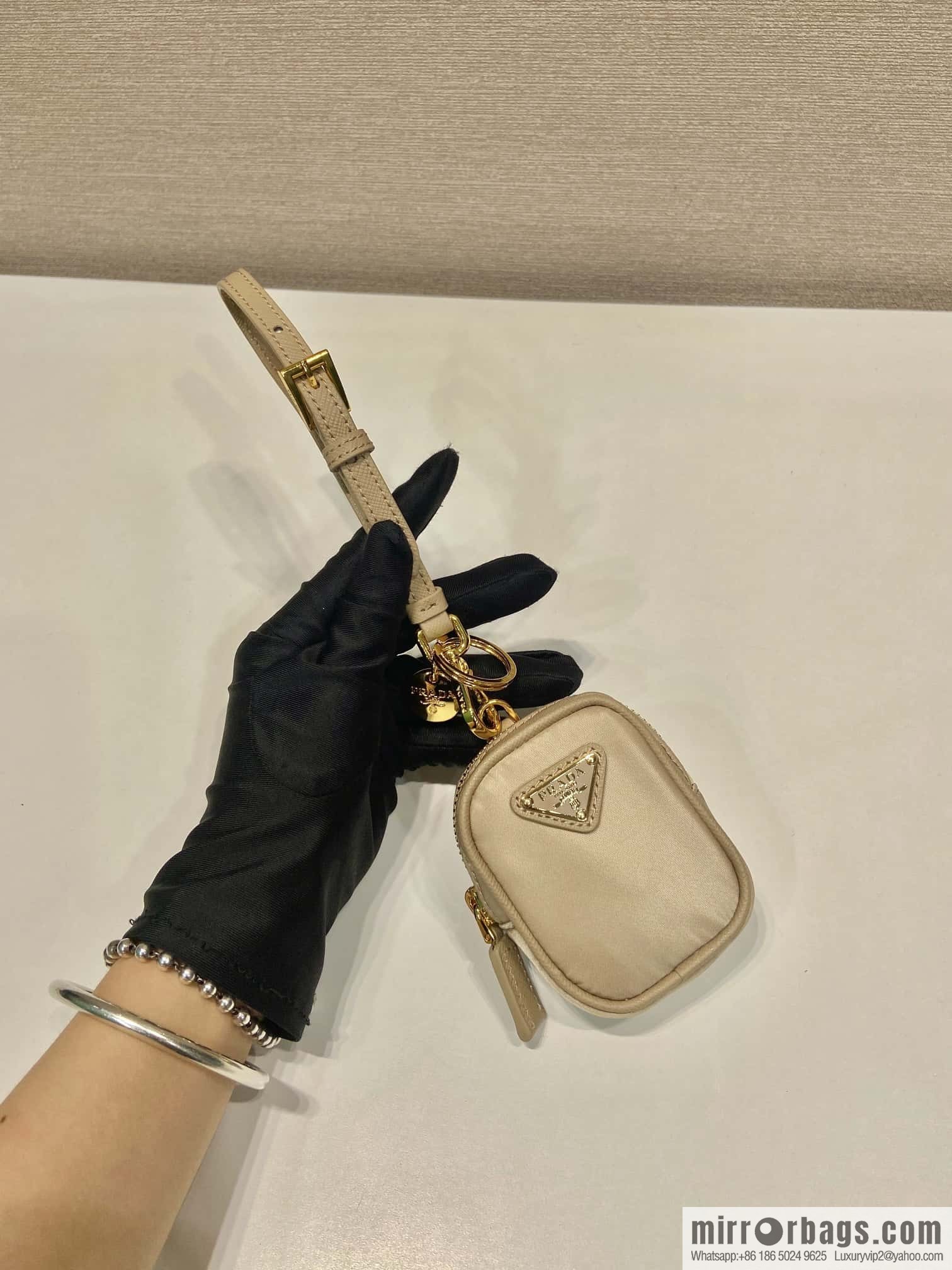 PRADA 🎉 Mini Bag 🎉 1TT200 New 🎉🎉 apricot