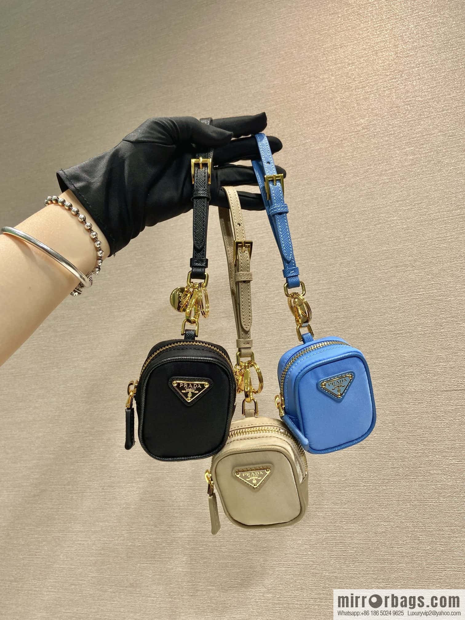 PRADA 🎉 Mini Bag 🎉 1TT200 New 🎉🎉 apricot