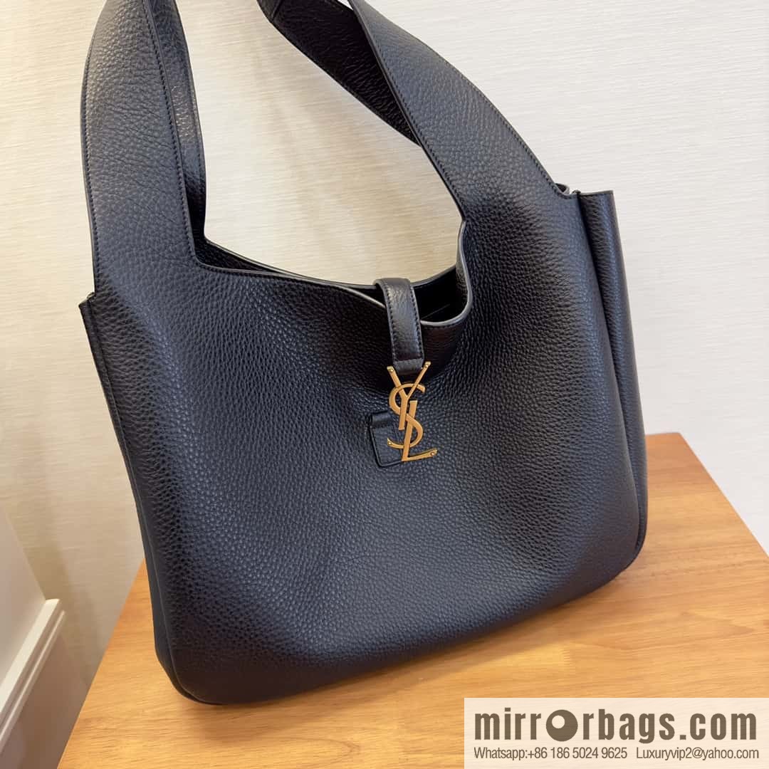 YSL Soft Deer Leather Tote Bag 763435