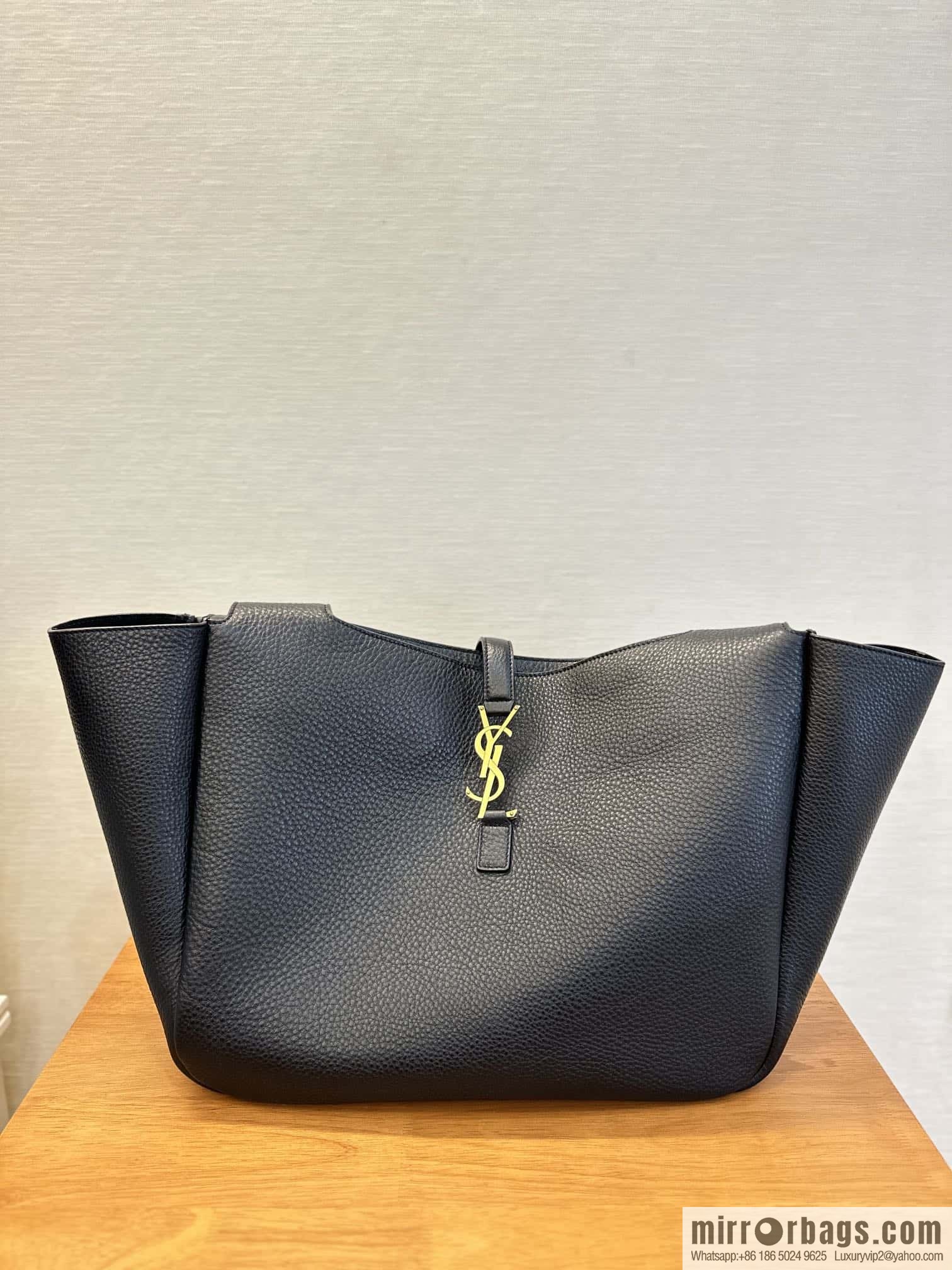 YSL Soft Deer Leather Tote Bag 763435