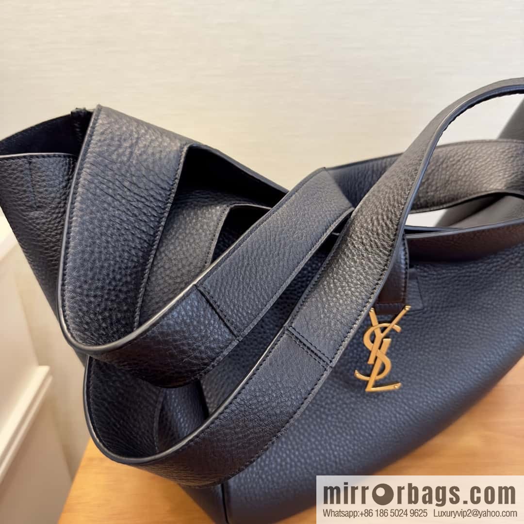 YSL Soft Deer Leather Tote Bag 763435