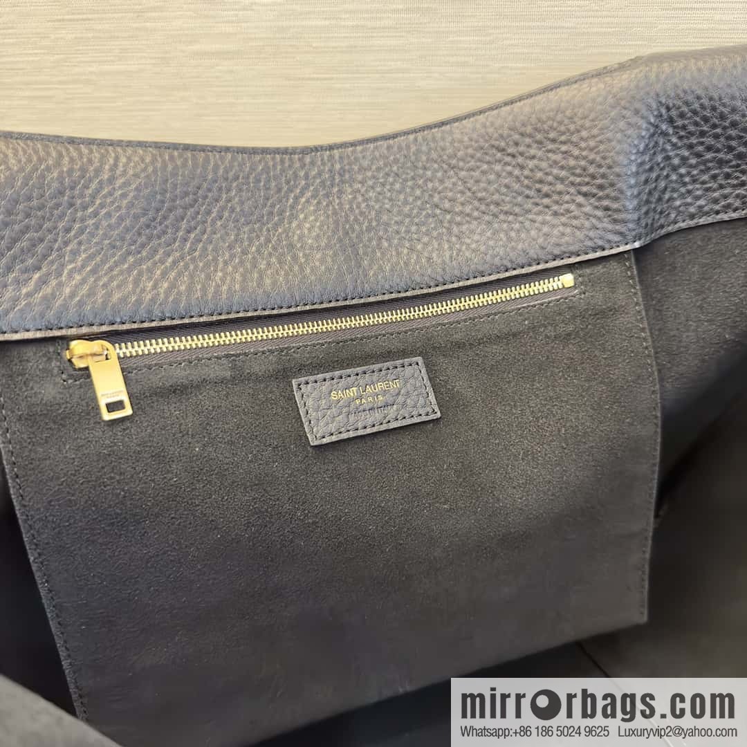 YSL Soft Deer Leather Tote Bag 763435