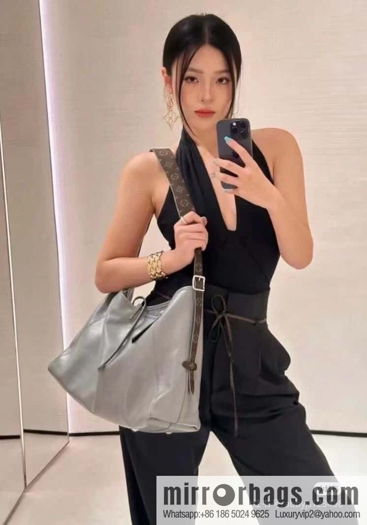 LV M12583 new CARRYALL DARK medium handbag of the season
