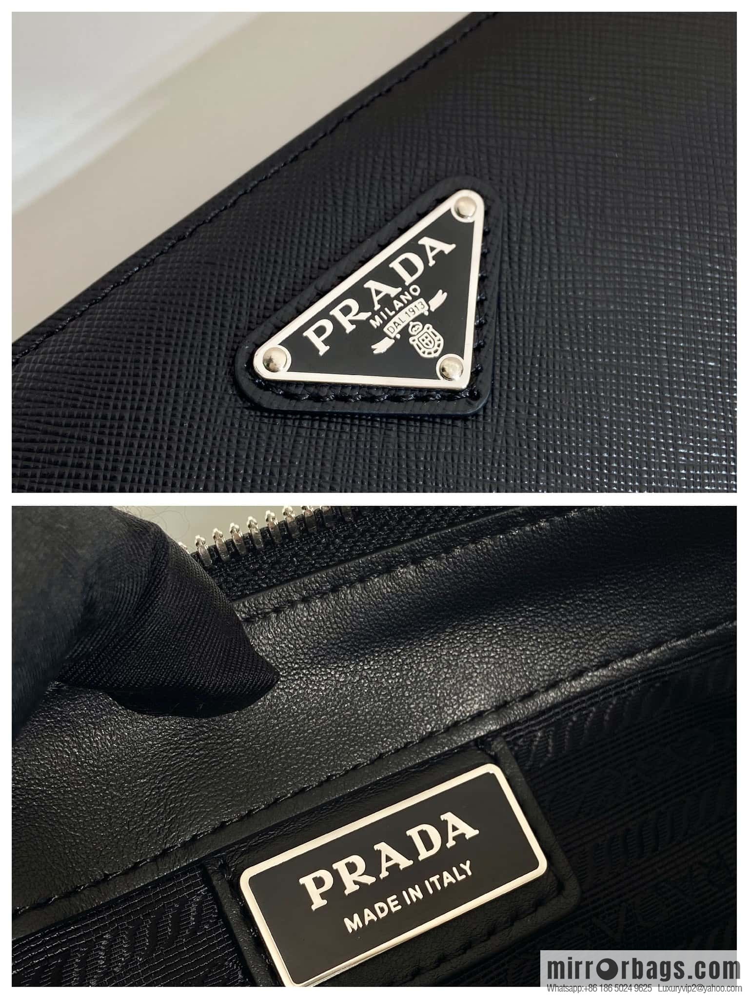 PRADA 🎉 new men's handbag 🎉 2VF030 handbag