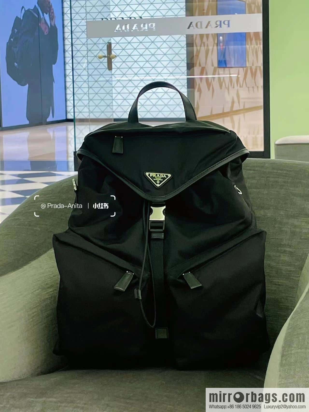 PRADA 🎉 new catwalk model 🎉 2VZ111 small shoulder back/shoulder bag