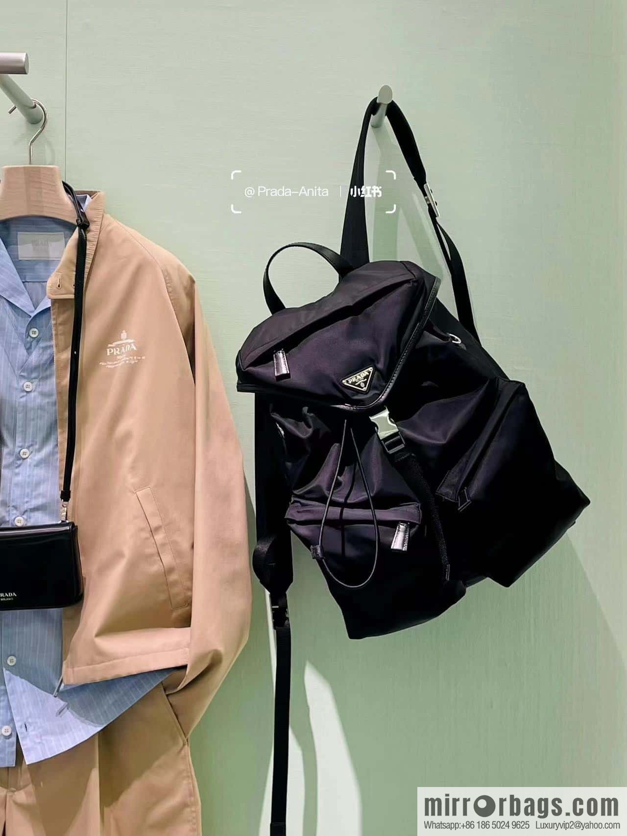 PRADA 🎉 new catwalk model 🎉 2VZ111 small shoulder back/shoulder bag