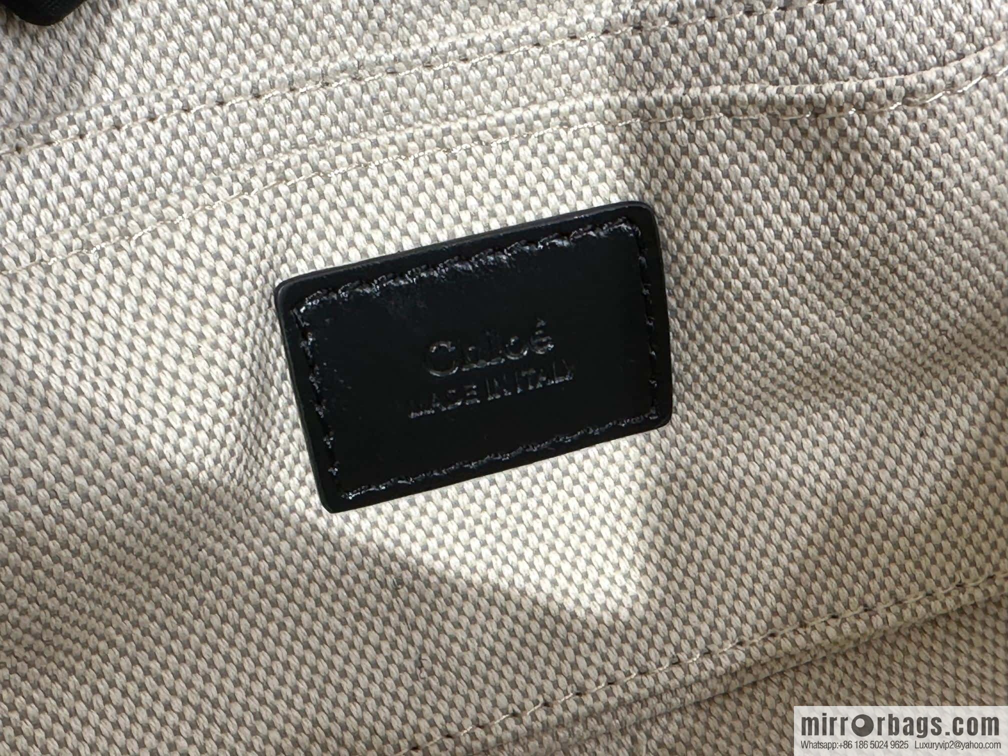 Chloe 2024 Autumn and Winter New Camera Bag W0653 Black