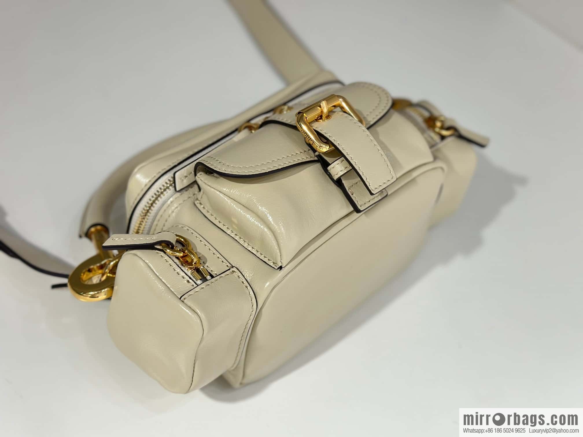 Chloe 2024 New Camera Bag W0653 White