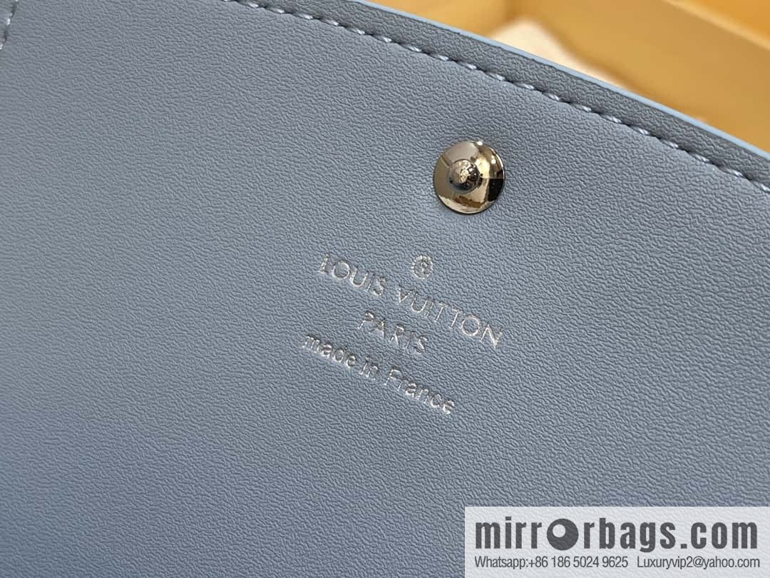 [Boutique‑grade] M11802 white hollow, full leather flip wallet series Iris Compact wallet M62542 11802 white (hollow)