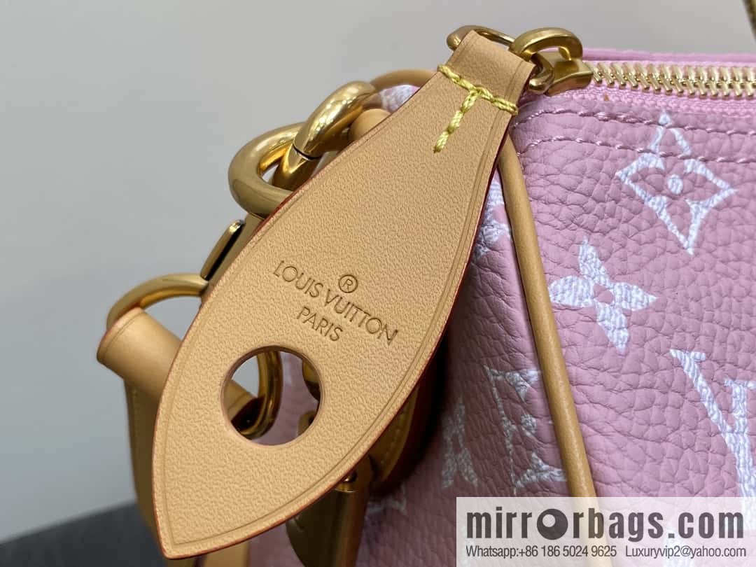 [Boutique‑grade] M21109 pink, all-leather pillow bag speedy series SPEEDY P9 BANDOULIZRE 30 handbag