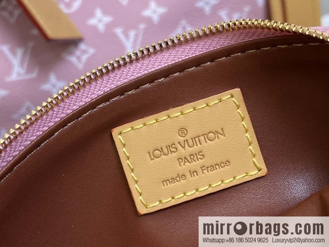 [Boutique‑grade] M21109 pink, all-leather pillow bag speedy series SPEEDY P9 BANDOULIZRE 30 handbag