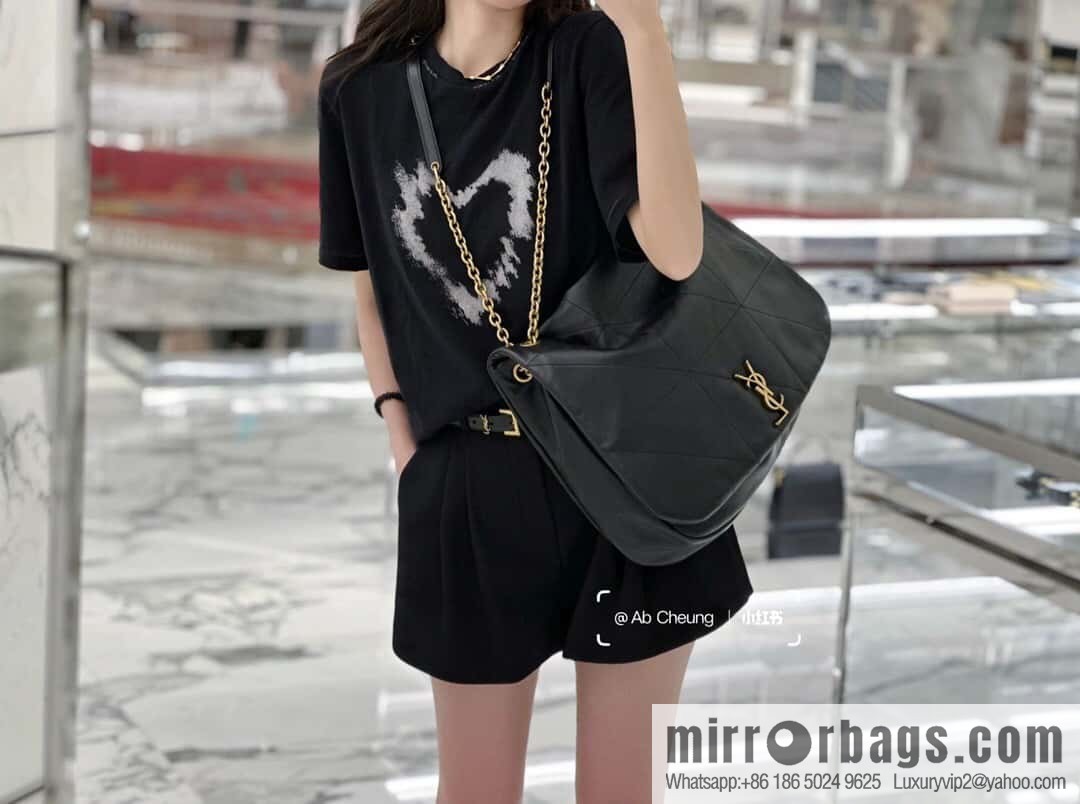YSL 𝗝𝗔𝗠𝗜𝗘_ large sheepskin handbag 742431
