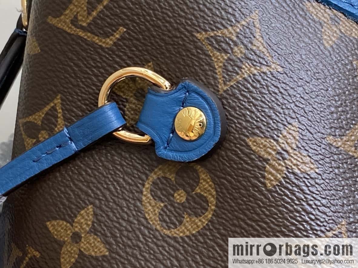 [Boutique‑grade] M13753 presbyopia blue, double-sided available, variable code chip version, shopping bag series NEVERFULL medium handbag