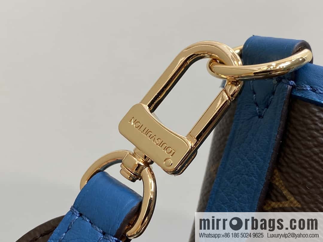 [Boutique‑grade] M13753 presbyopia blue, double-sided available, variable code chip version, shopping bag series NEVERFULL medium handbag