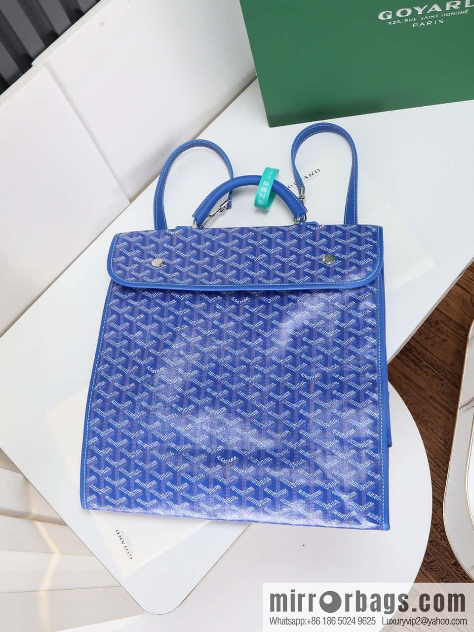 [Premium quality, original materials] Goya original backpack goyard 020237 sky blue