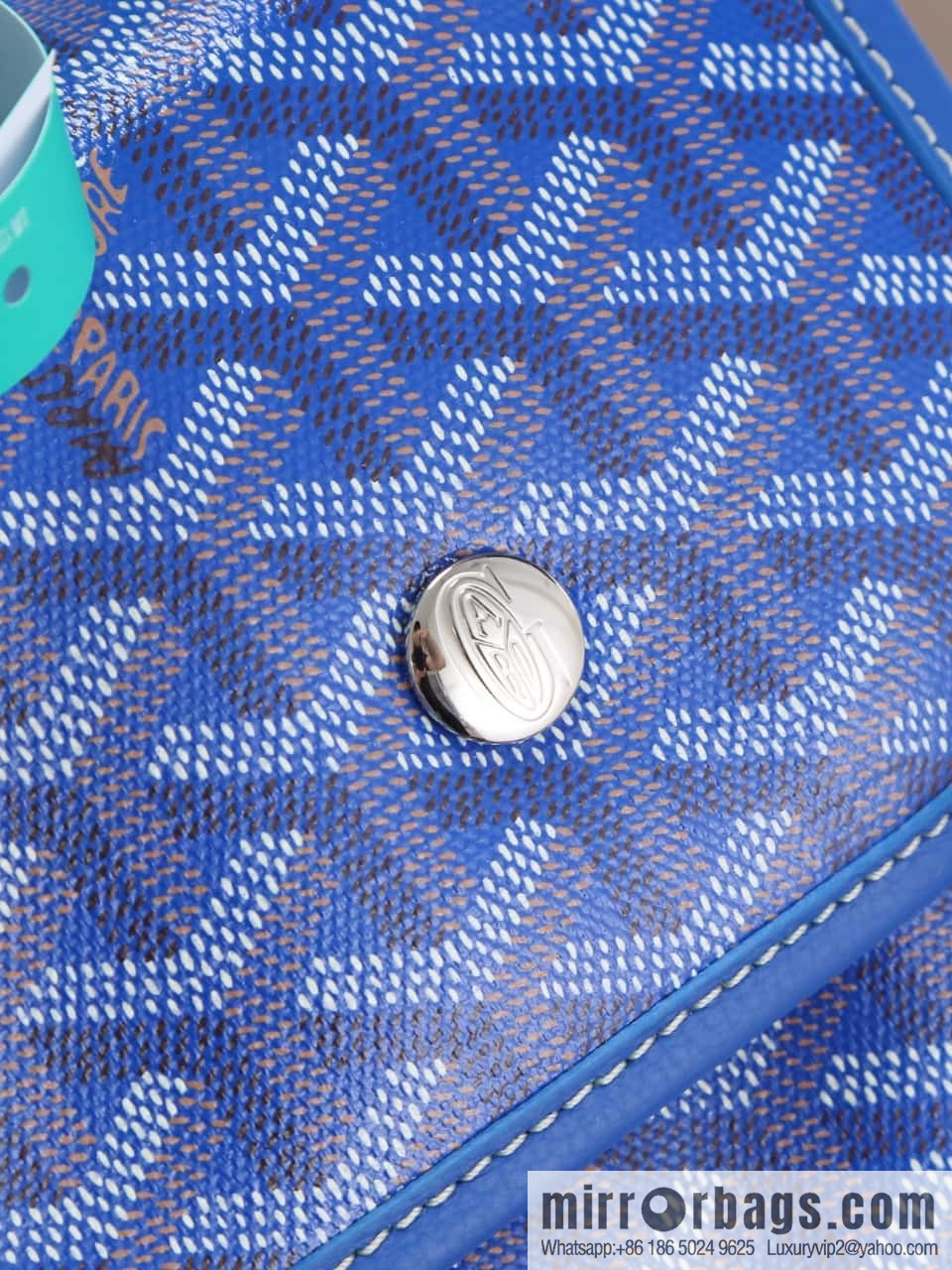 [Premium quality, original materials] Goya original backpack goyard 020237 sky blue
