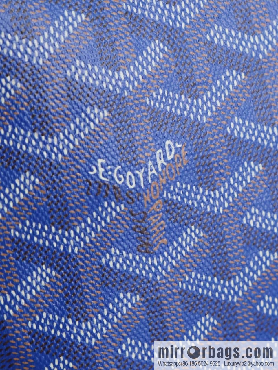[Premium quality, original materials] Goya original backpack goyard 020237 sky blue