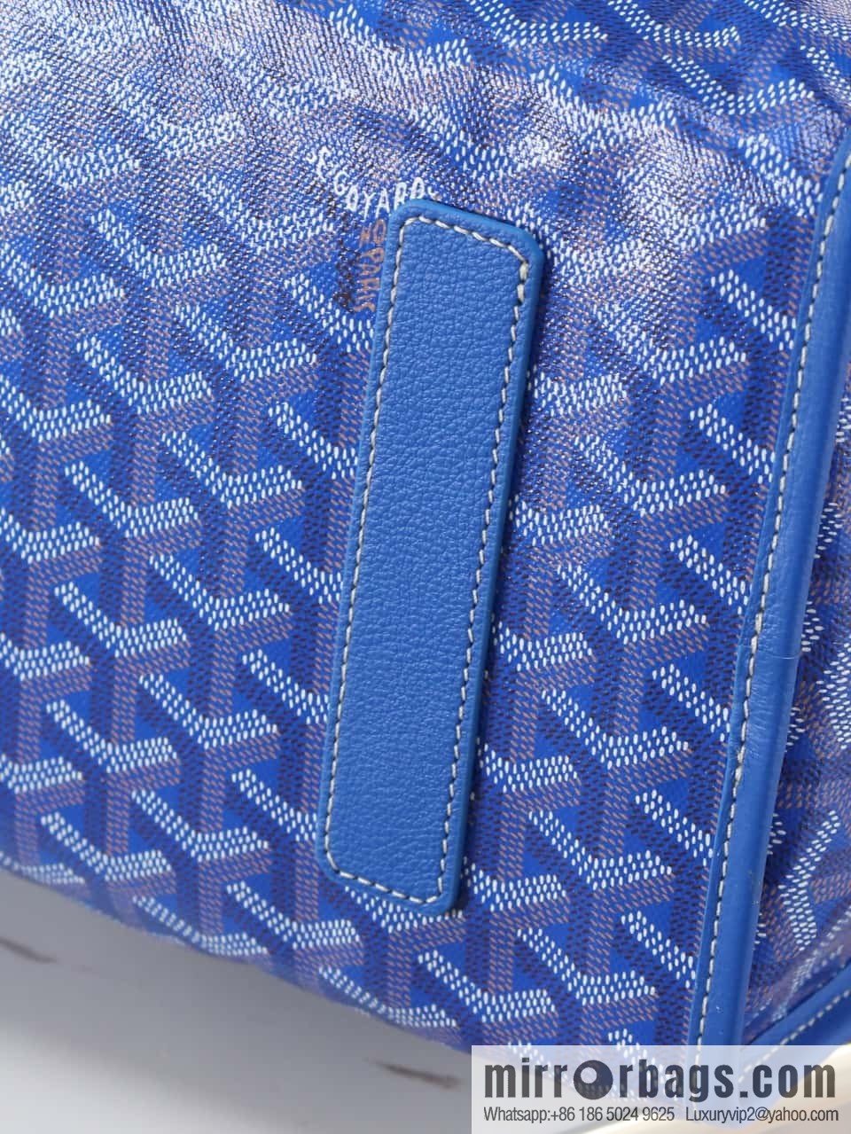 [Premium quality, original materials] Goya original backpack goyard 020237 sky blue
