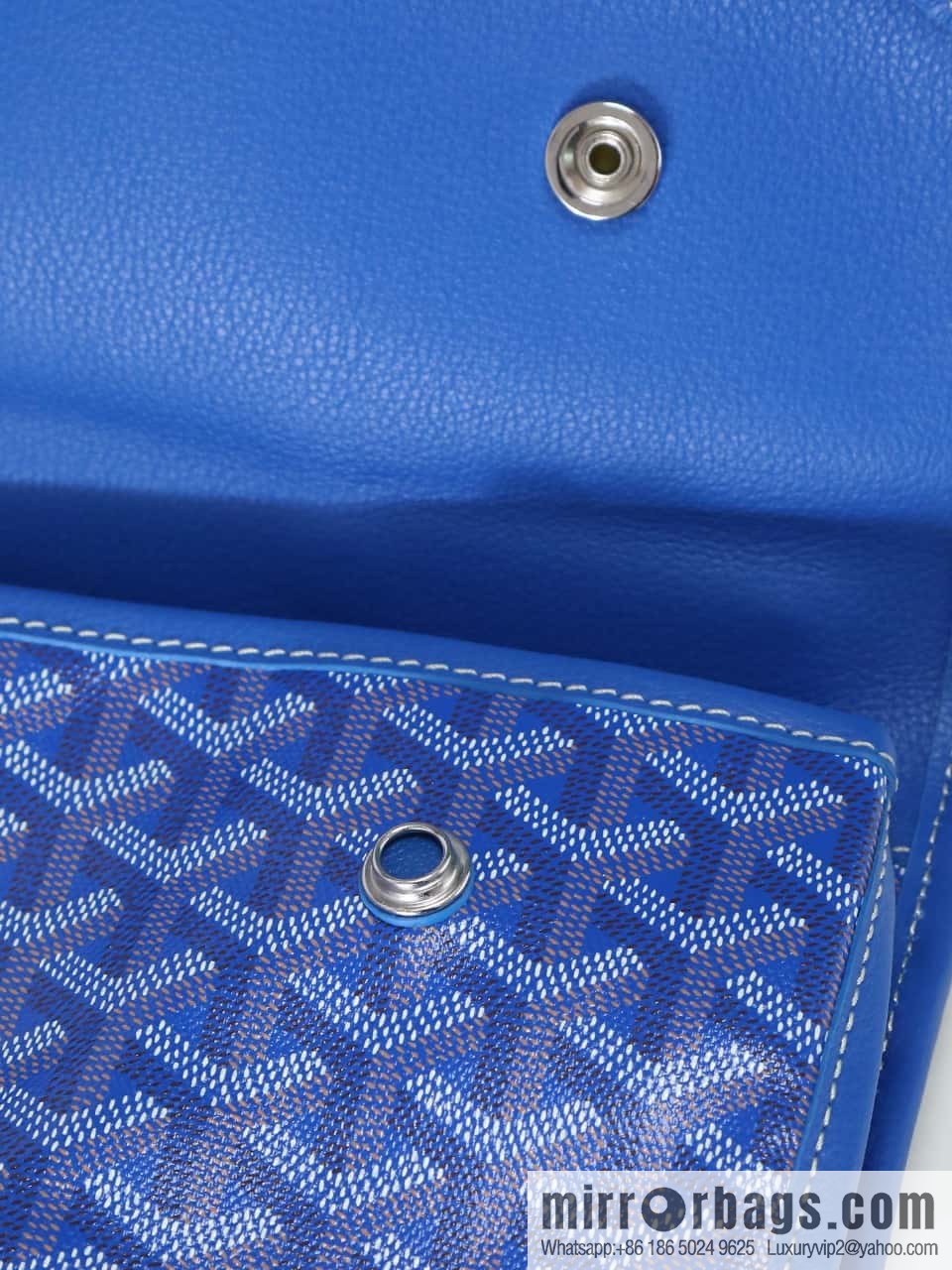 [Premium quality, original materials] Goya original backpack goyard 020237 sky blue