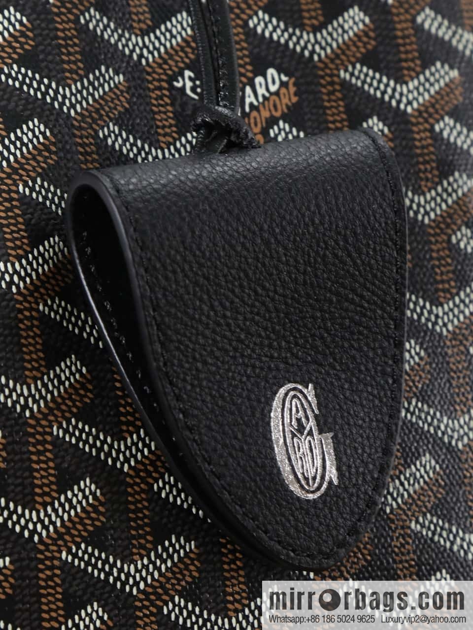 [Premium quality, original materials] Goyard reversible anjous double-sided tray extra large blue tray bag
