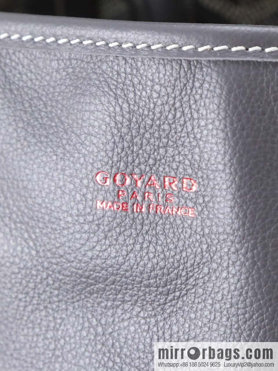 [Premium quality, original materials] Goyard reversible anjous double-sided tray extra large gray tray bag