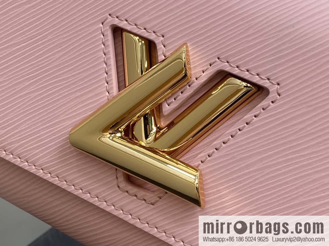 [Boutique‑grade] M11725 pink, water ripple Twist series TWIST small handbag