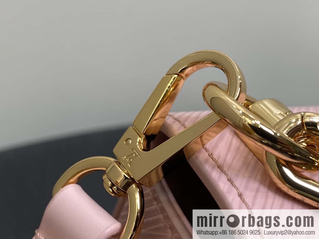 [Boutique‑grade] M11725 pink, water ripple Twist series TWIST small handbag