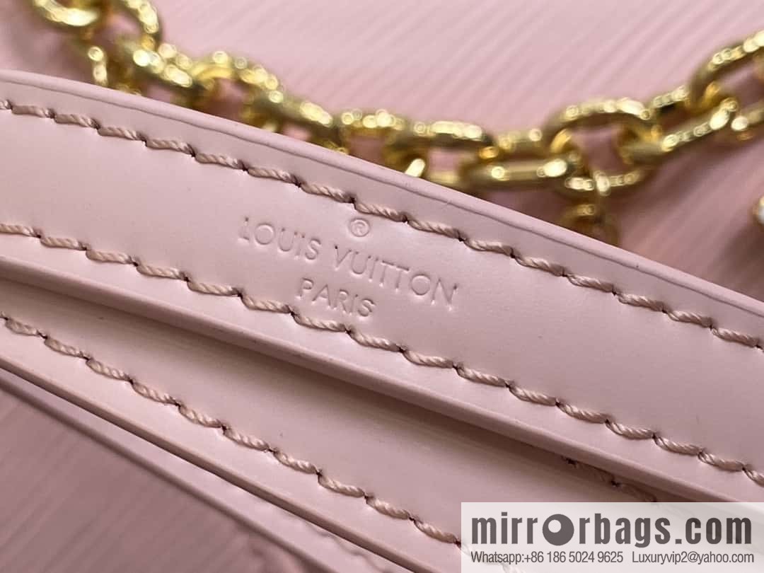 [Boutique‑grade] M11725 pink, water ripple Twist series TWIST small handbag