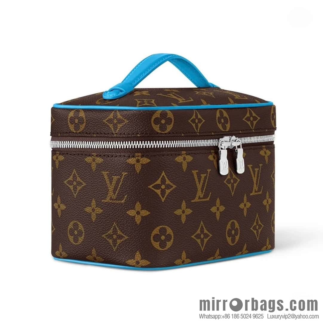 [Boutique‑grade] M42266 presbyopia blue, cosmetic bag series, variable code chip version Nine BB cosmetic bag M44495