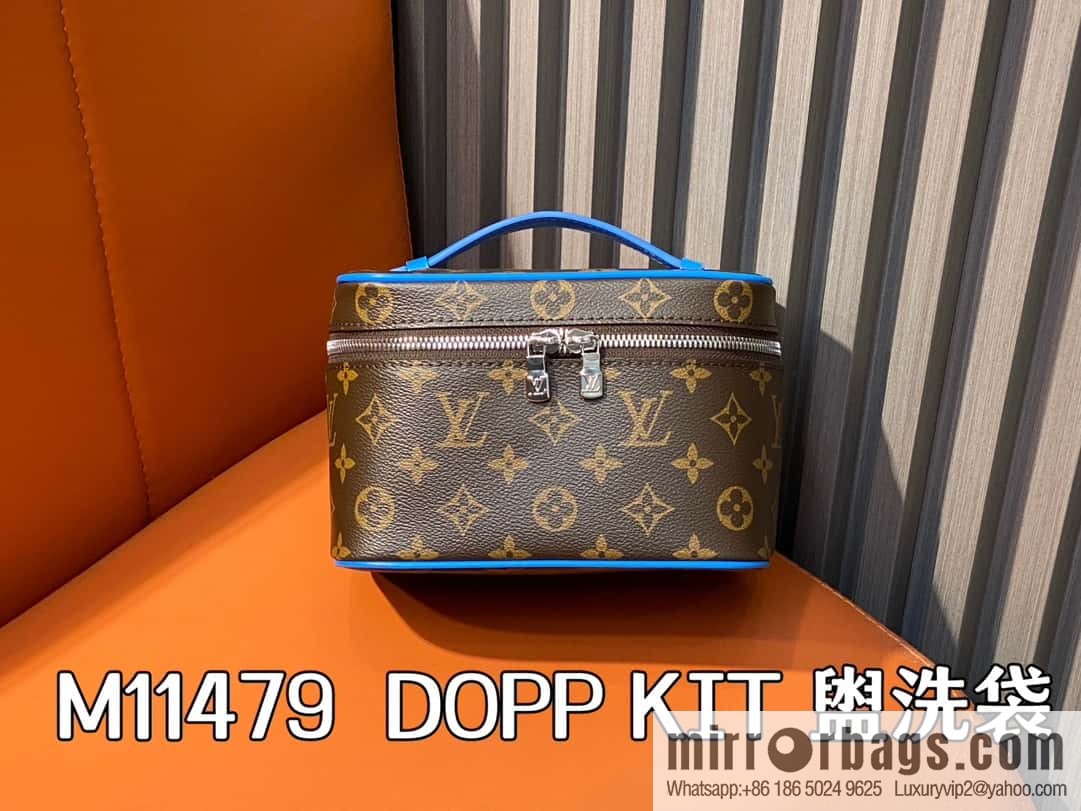 [Boutique‑grade] M42266 presbyopia blue, cosmetic bag series, variable code chip version Nine BB cosmetic bag M44495