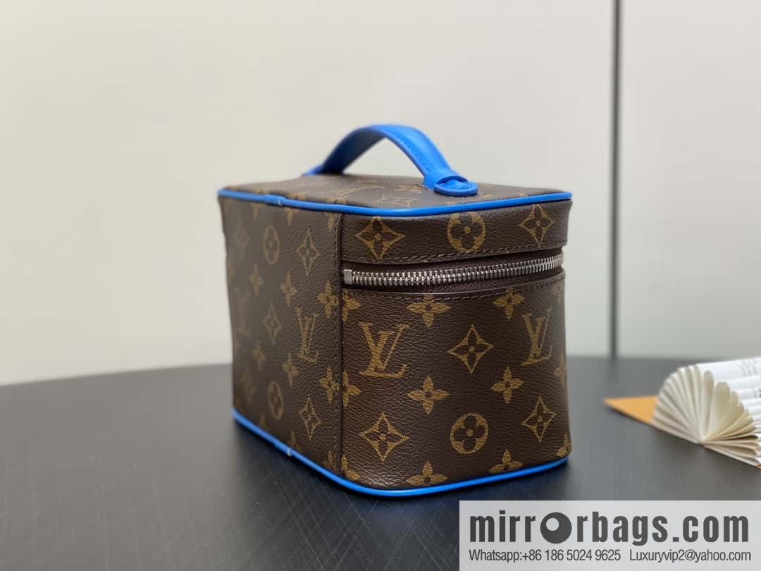 [Boutique‑grade] M42266 presbyopia blue, cosmetic bag series, variable code chip version Nine BB cosmetic bag M44495