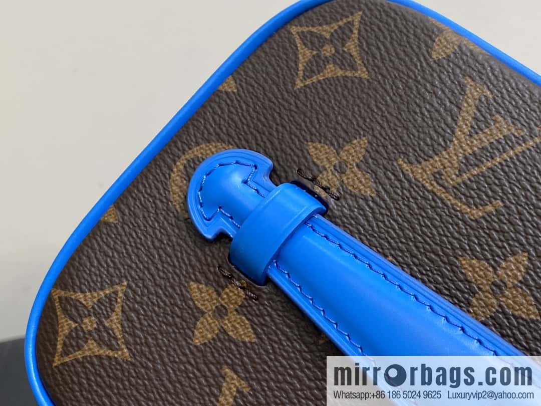 [Boutique‑grade] M42266 presbyopia blue, cosmetic bag series, variable code chip version Nine BB cosmetic bag M44495