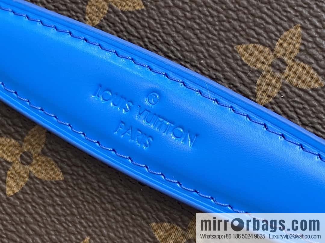 [Boutique‑grade] M42266 presbyopia blue, cosmetic bag series, variable code chip version Nine BB cosmetic bag M44495