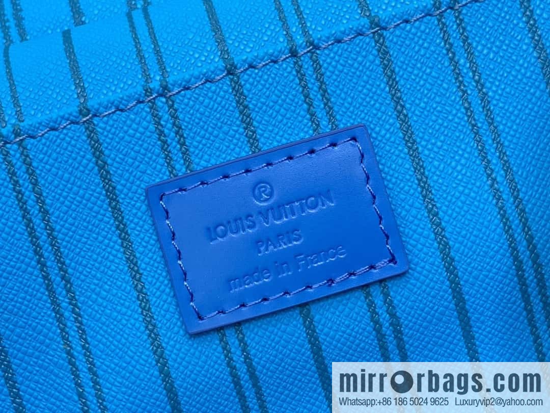 [Boutique‑grade] M42266 presbyopia blue, cosmetic bag series, variable code chip version Nine BB cosmetic bag M44495