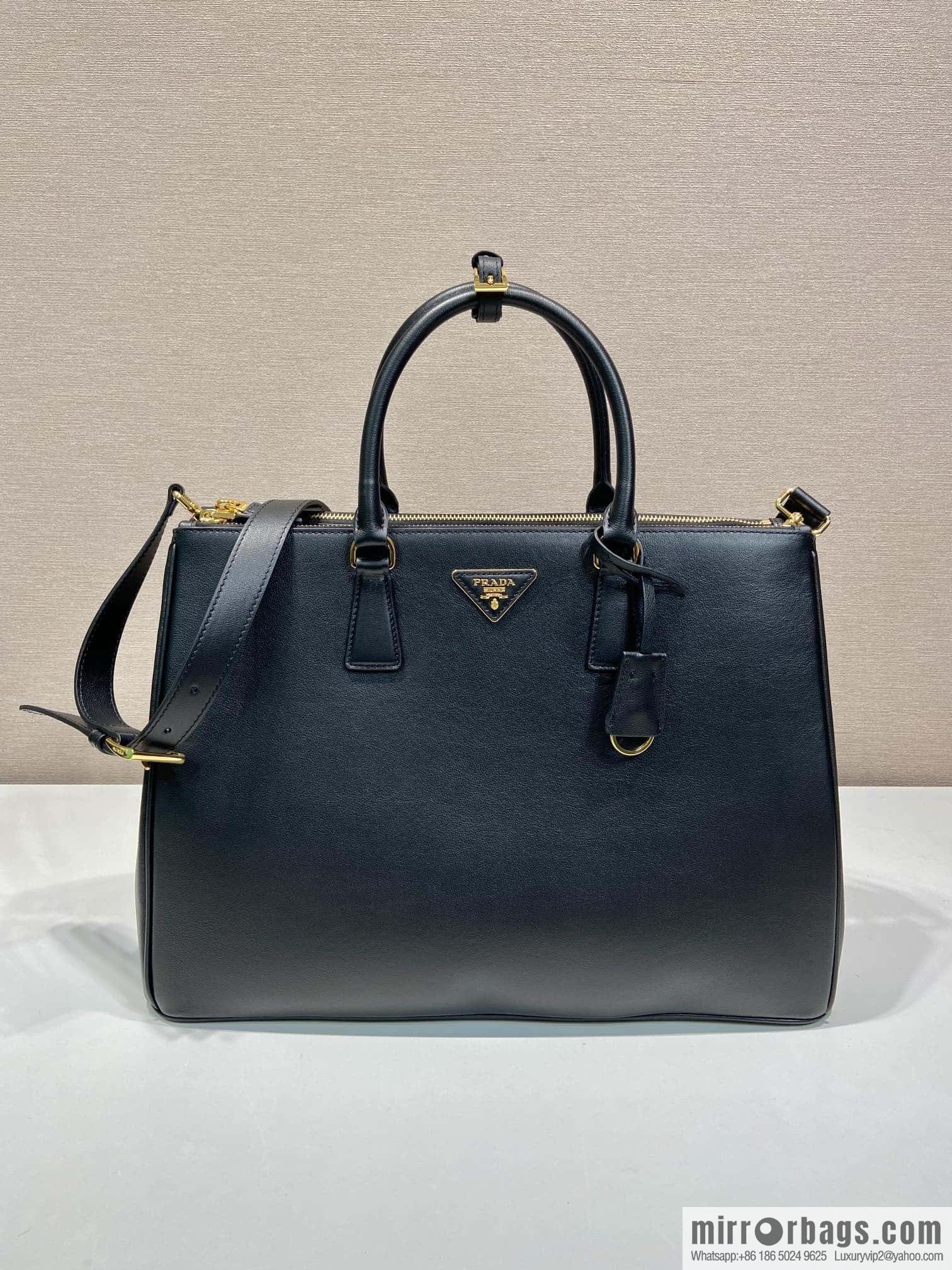 PRADA 🎉 new killer bag 🎉 1BA802 extra large plain weave 🎉 black