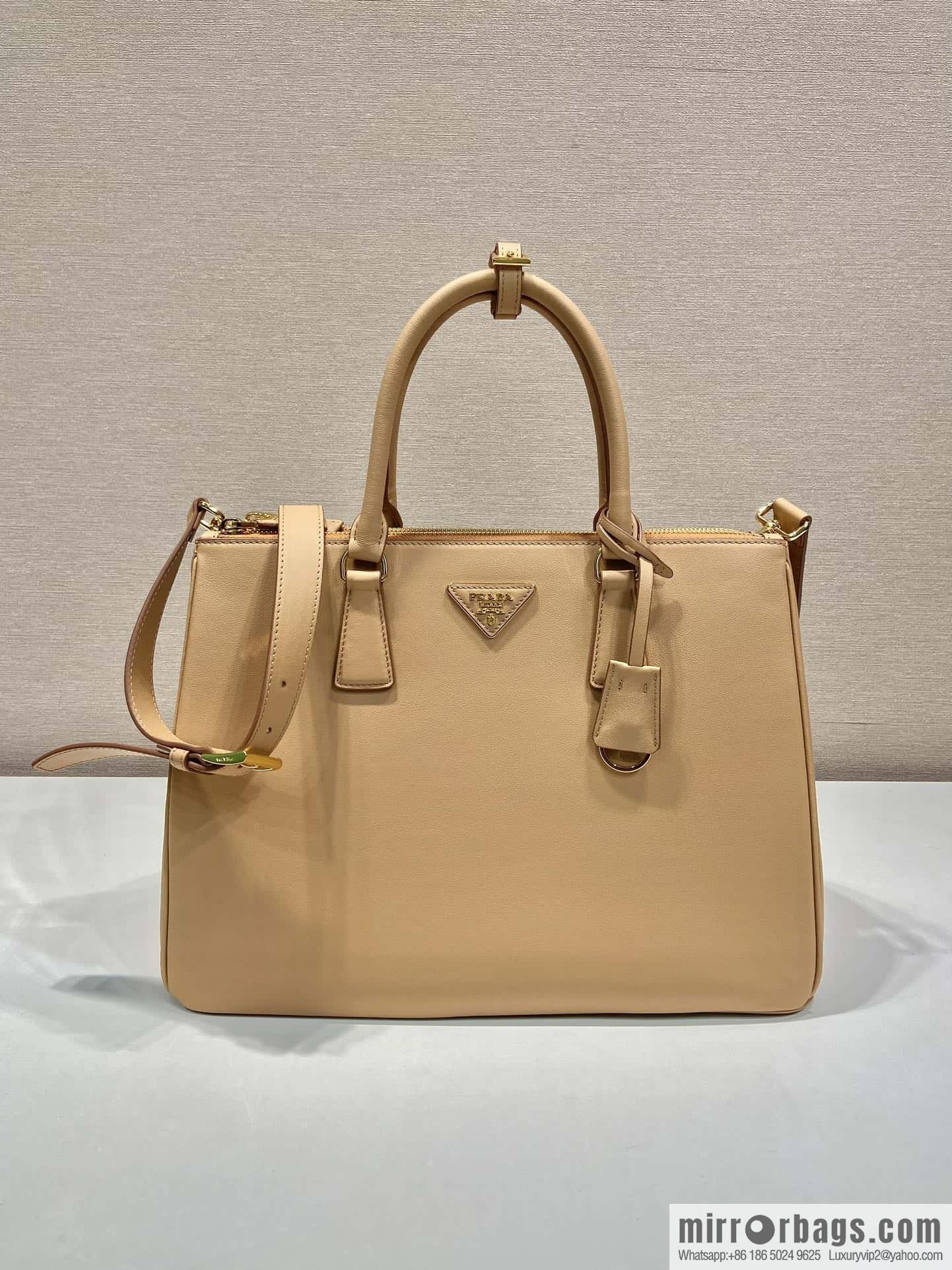🎉New killer bag 🎉 1BA446 plus size plain weave 🎉 apricot